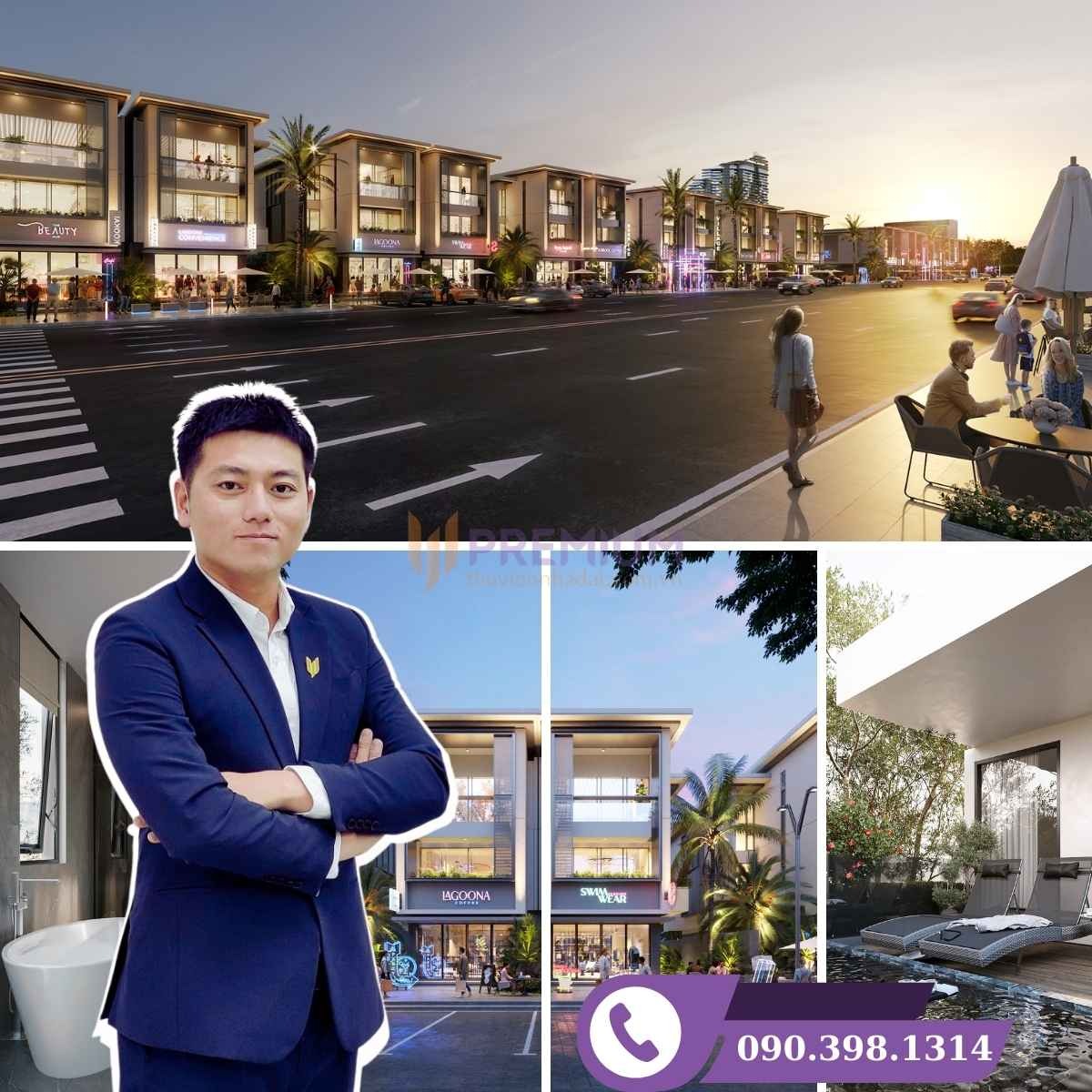 Biệt thự Lagoona Shop Villa Bình Châu - Biệt thự kinh doanh đẳng cấp, giá từ 35,9 - 47,8 tỷ đồng