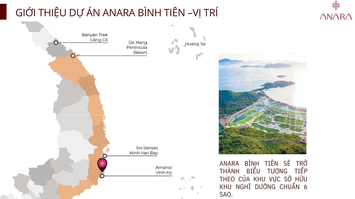 Dự án Anara Bình Tiên Golf Club Ninh Thuận