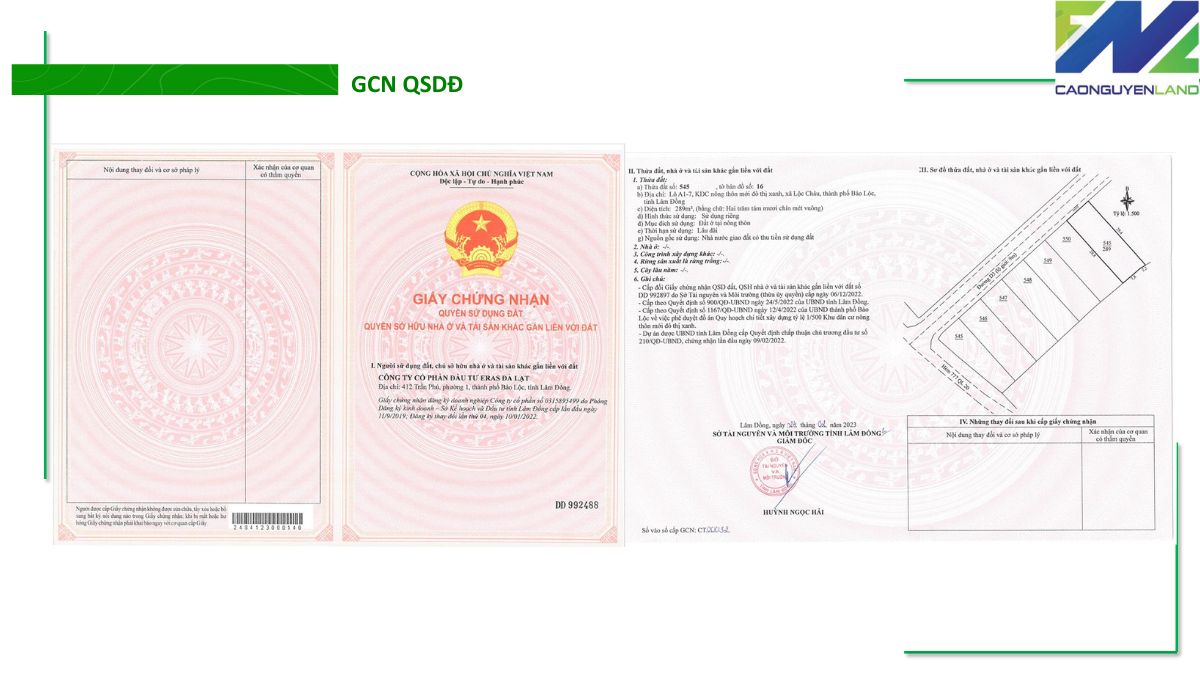 Bảng giá chi tiết các sản phẩm đất nền và nhà phố tại dự án Phú Gia Bảo Lộc.