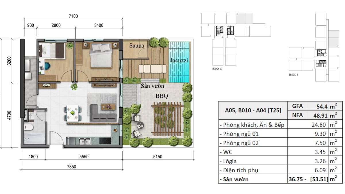 Layout Garden 2PN