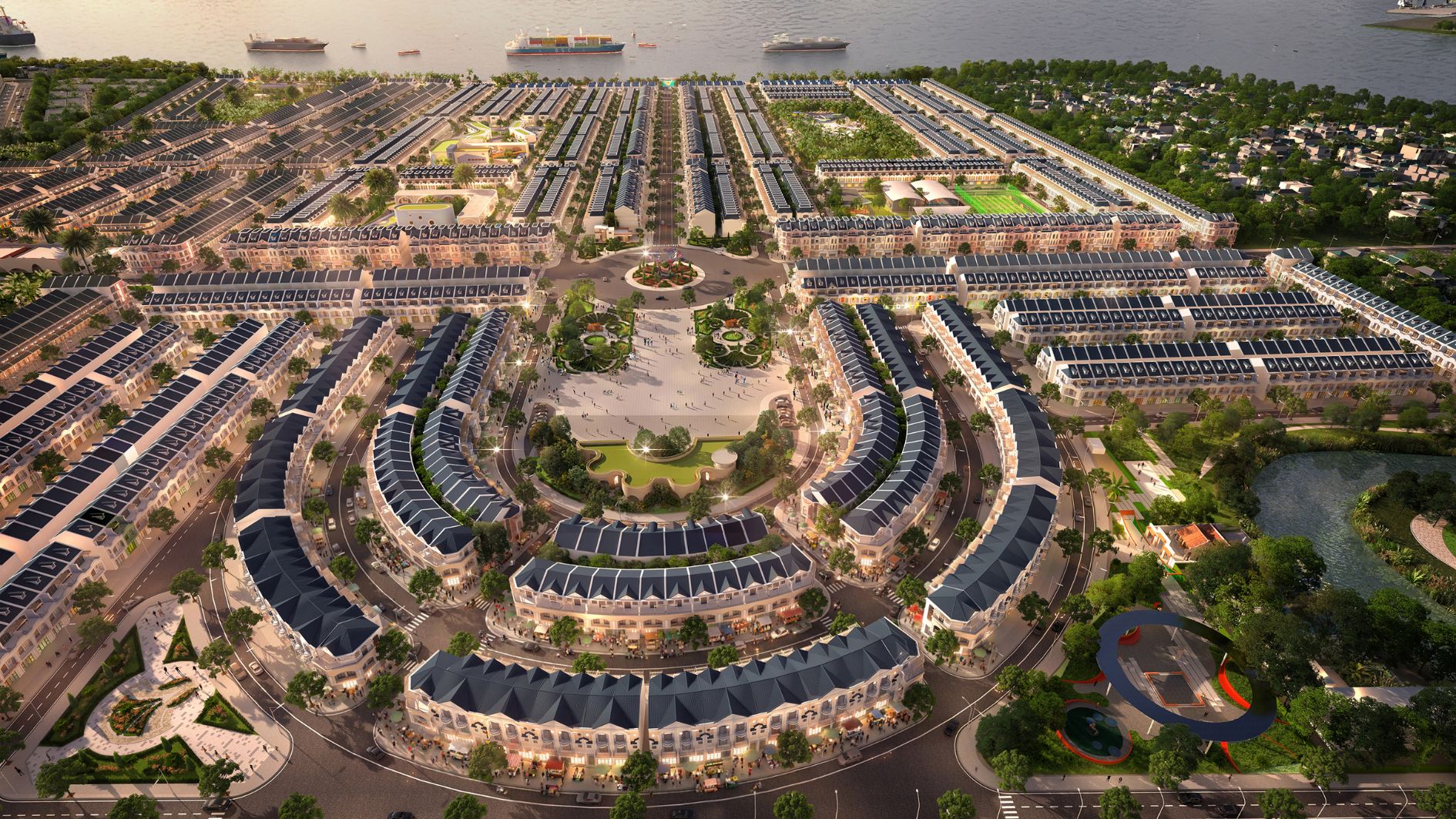 Phối cảnh tổng thể dự án Hiệp Phước Premia