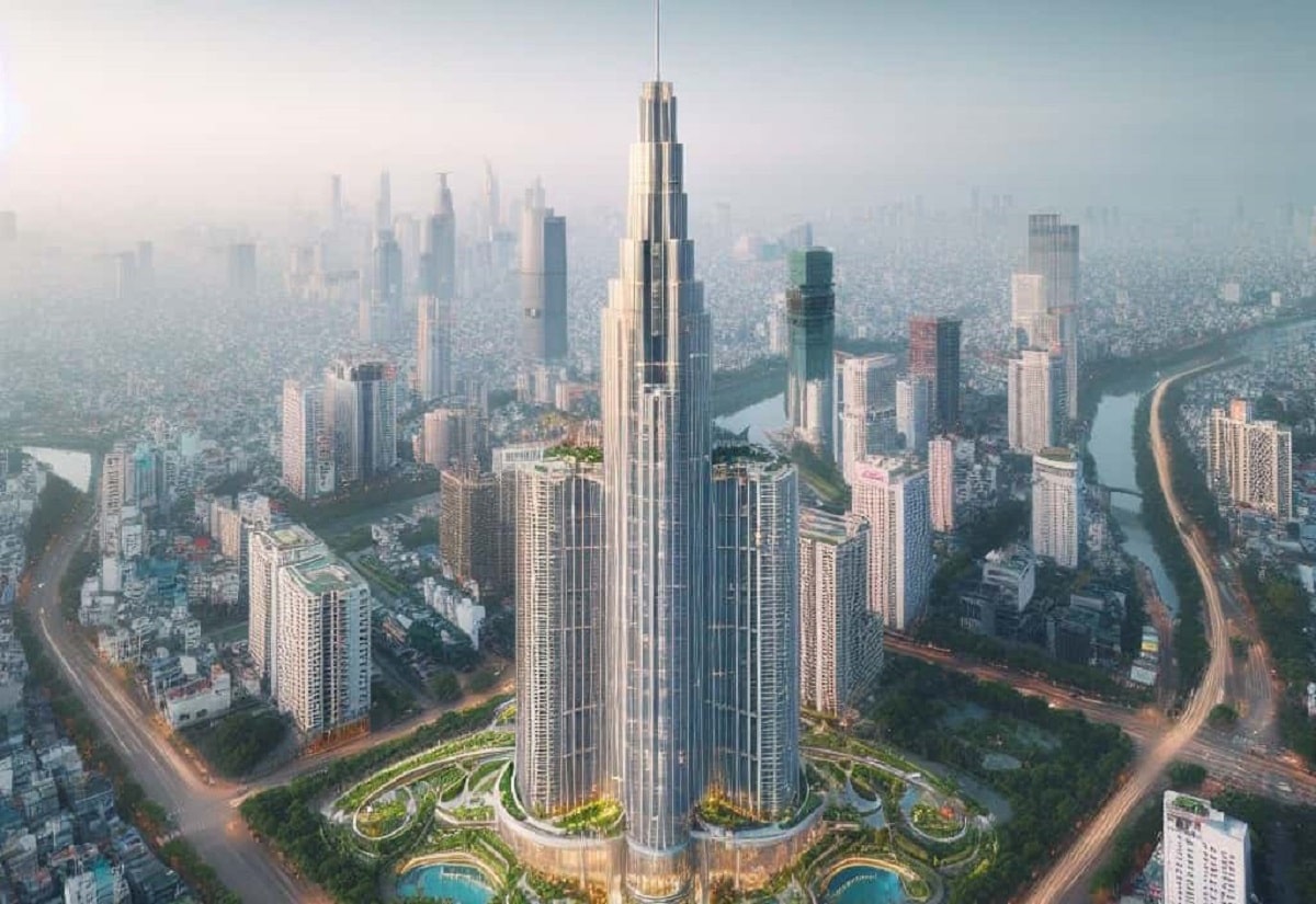 Khởi công tòa nhà cao nhất Việt Nam