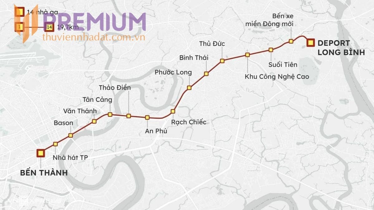 Metro số 1 Bến Thành - Suối Tiên chính thức vận hành thương mại tháng 7/2024