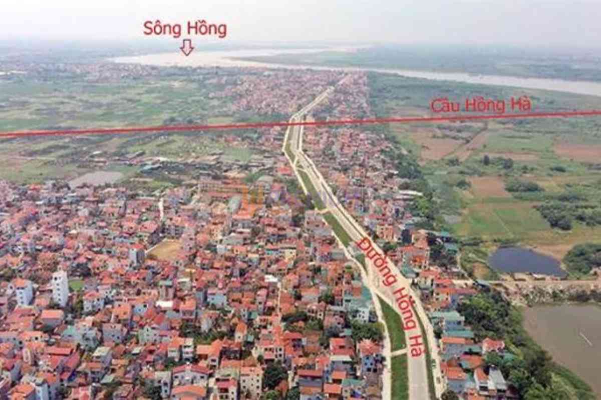 Cầu Hồng Hà ở đâu