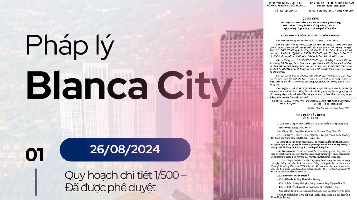 Pháp Lý Blanca City by Sun Group Vũng Tàu: Hành Trình "Thần Tốc" Tạo Dựng Niềm Tin