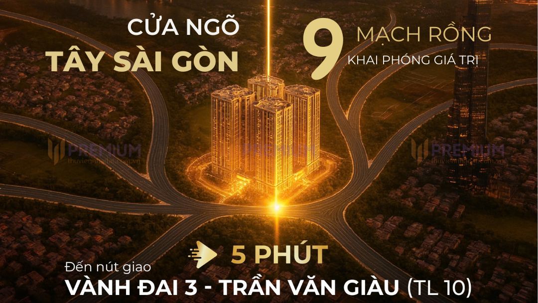 Sơ đồ 9 mạch rồng hạ tầng giao thông xung quanh The Win City