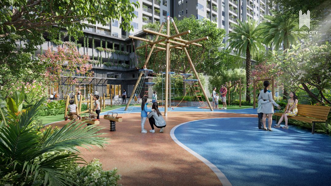Phối cảnh khu vui chơi trẻ em The Win City