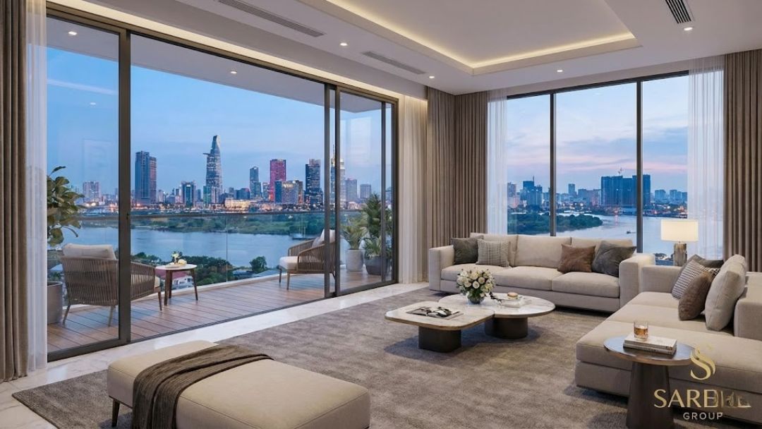 Phối cảnh tổng thể và giá bán dự án Sarene Residence & Commercial Complex