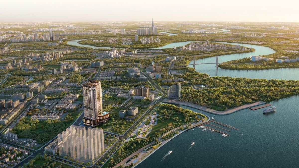 Thực tế dự án Vlasta Premier Phú Thuận tọa lạc ngay mặt tiền đường Đào Trí Quận 7 bên sông Sài Gòn.