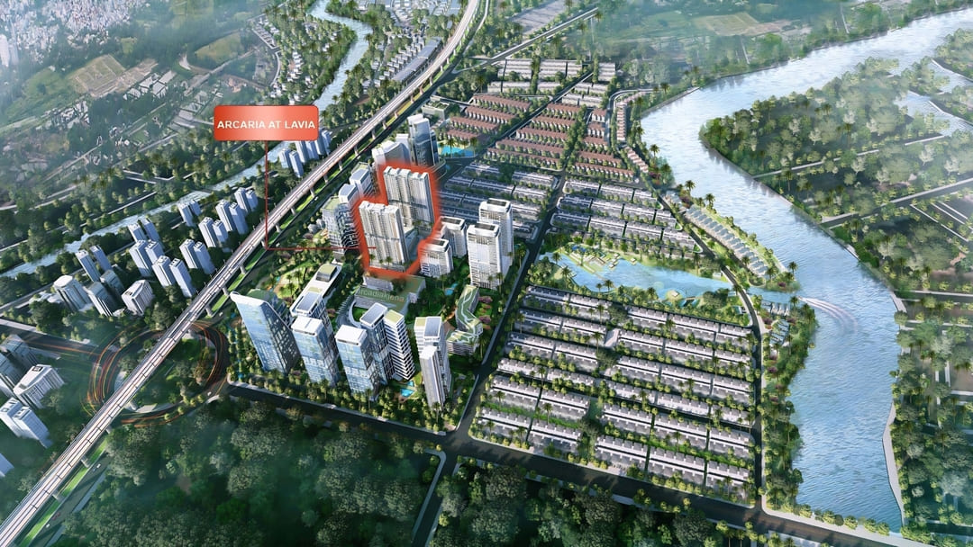 Kiến trúc Pháp đương đại tinh tế tại Arcadia at Lavila