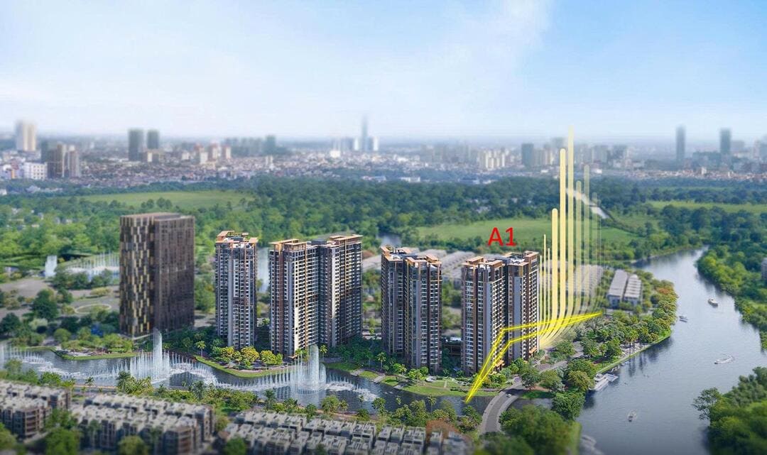 Masteri Park Place - 2PN view sông đẹp: Đẳng cấp sống thượng lưu