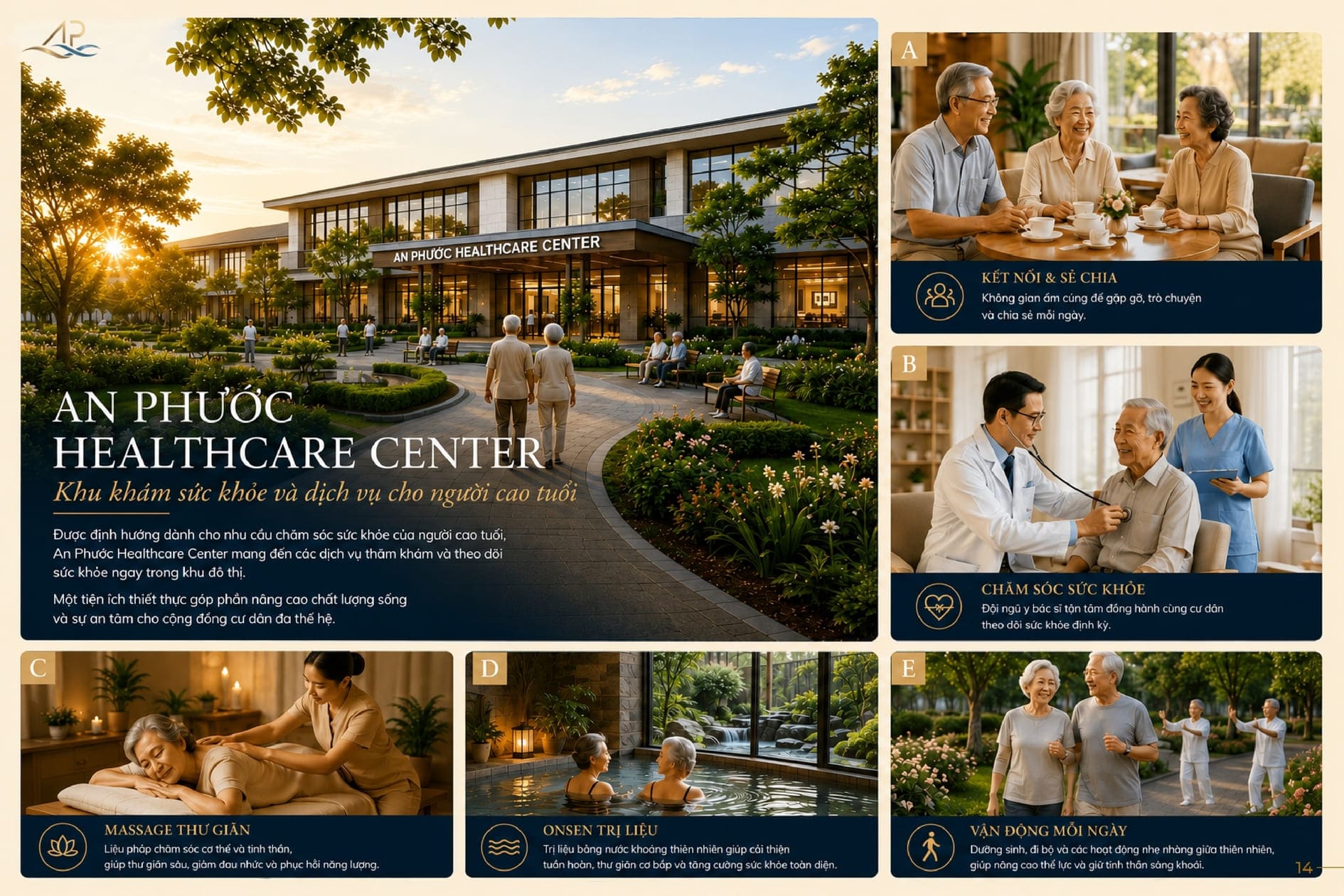 Trung tâm chăm sóc sức khỏe An Phước Healthcare Center tại dự án